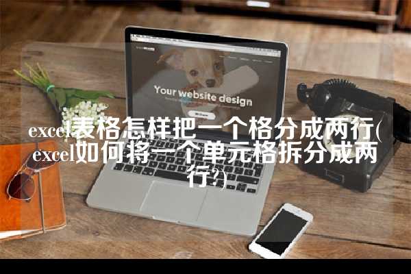 excel表格怎样把一个格分成两行(excel如何将一个单元格拆分成两行?)