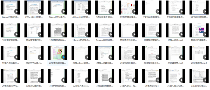 word教学视频教程全集百度云(办公软件“三剑客”学习视频教程（Word/Excel/PowerPoint）免费下载)