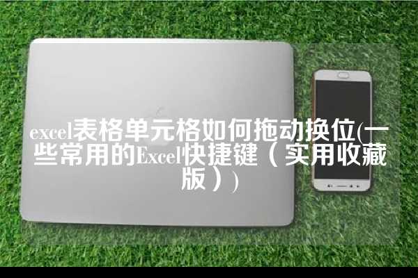 excel表格单元格如何拖动换位(一些常用的Excel快捷键（实用收藏版）)