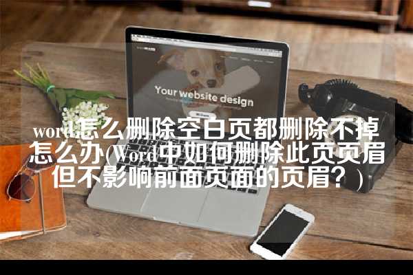 word怎么删除空白页都删除不掉怎么办(Word中如何删除此页页眉但不影响前面页面的页眉？)