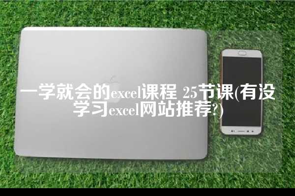 一学就会的excel课程 25节课(有没学习excel网站推荐?)
