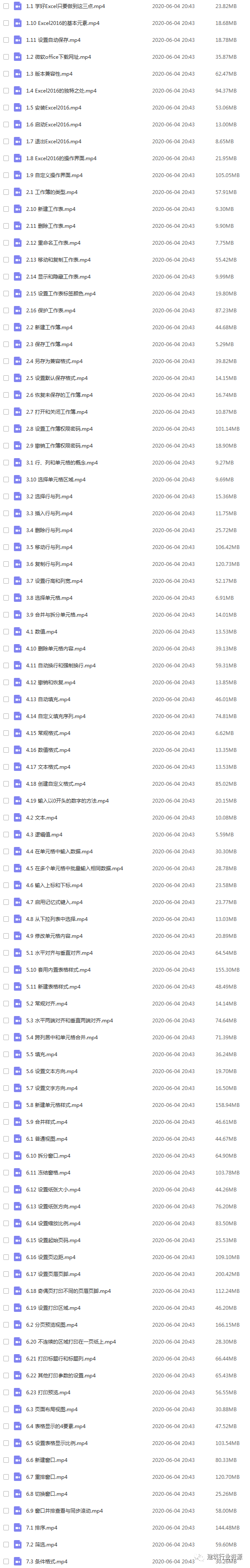 0基础excel教学视频(Excel全套视频教程)