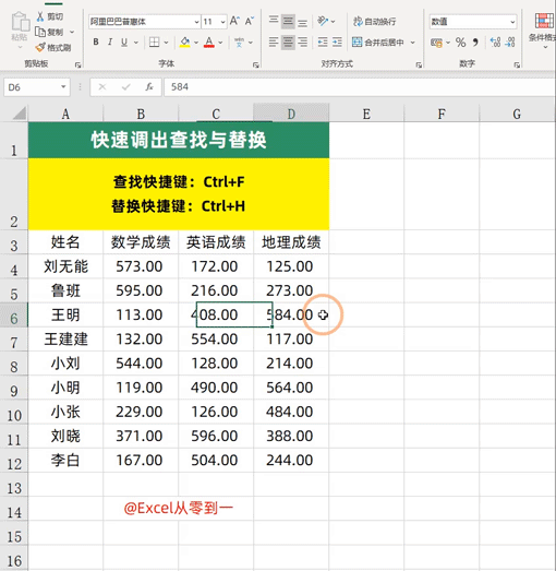 excel快捷键有哪些?(Excel必学快捷键，6大妙用以一敌十)