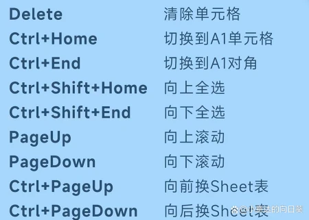 excel快捷键大全常用(每天学习一点点-Excel-经常被遗忘的快捷键)