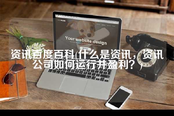 资讯百度百科(什么是资讯，资讯公司如何运行并盈利？)
