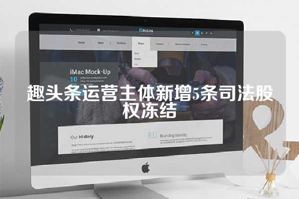 趣头条运营主体新增5条司法股权冻结