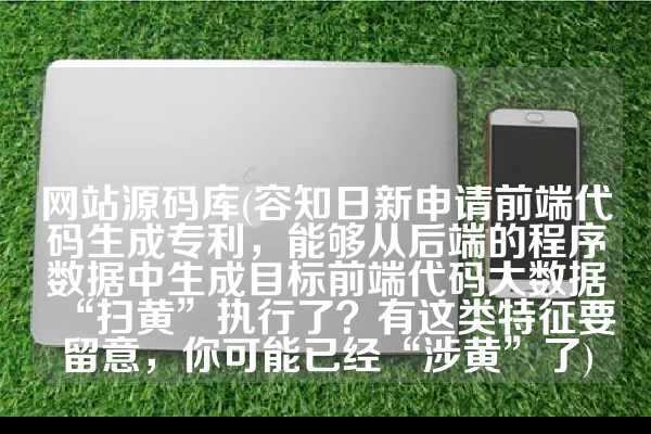 网站源码库(容知日新申请前端代码生成专利，能够从后端的程序数据中生成目标前端代码大数据“扫黄”执行了？有这类特征要留意，你可能已经“涉黄”了)